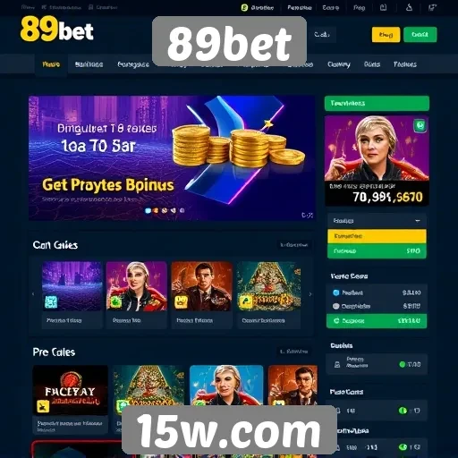 Interface do usuário no 89bet é intuitiva